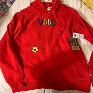 VANS x Brighton red hoodie